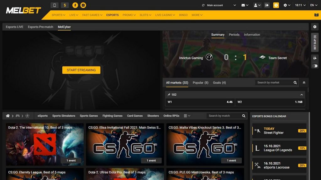 Melbet Casino Site Games