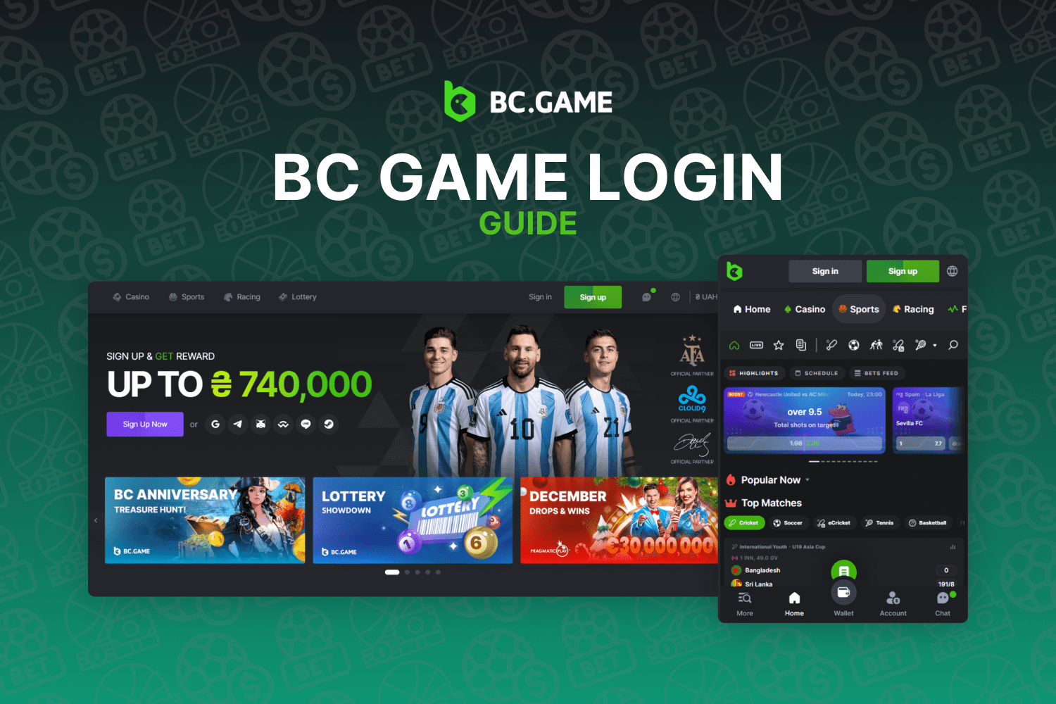 Погрузитесь в BC Game Bitcoin Gambling Enterprise